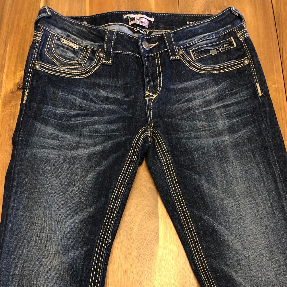 Express barely boot jeans 8R